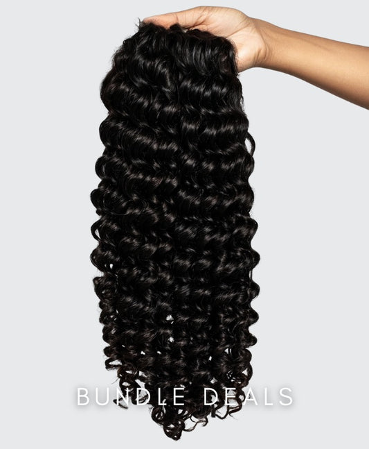 The Crown Collection - 3 bundles + Closure